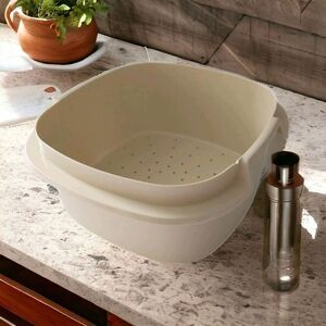 Tupperware Steam And Store Insert Microwave 887-14 Cookware Replacement Piece